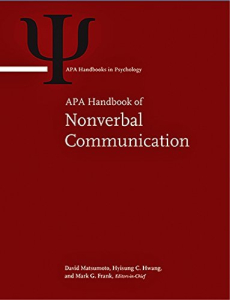 APA Handbook of Nonverbal Communication book cover