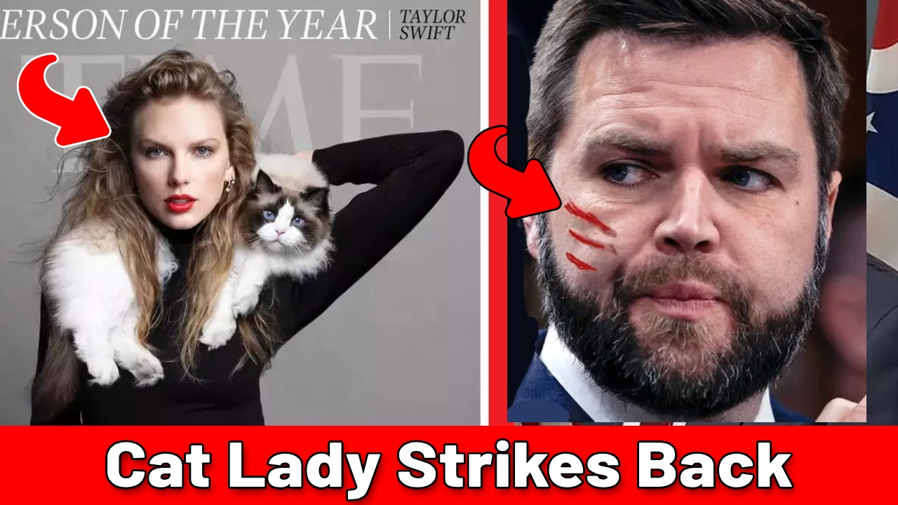 taylor swift vs JD Vance