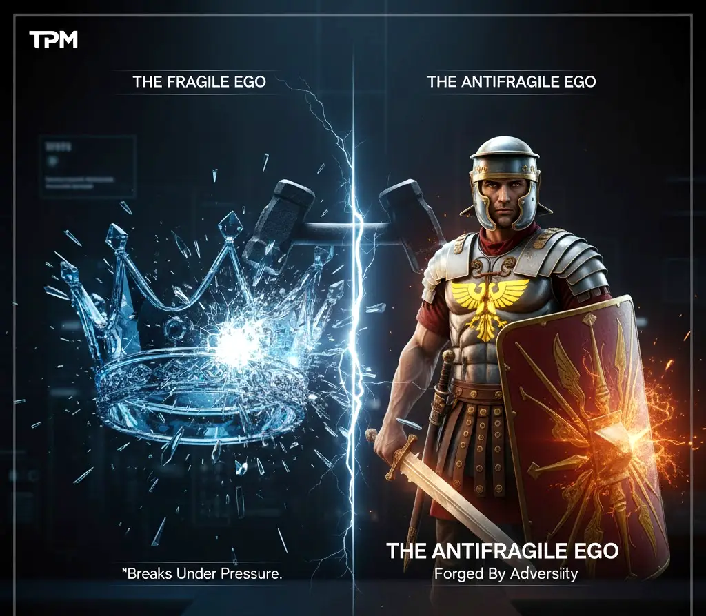 fragile vs antifragile ego