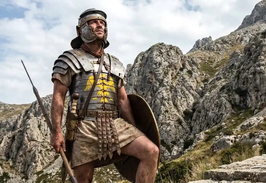 roman legionnaire on a hero journey