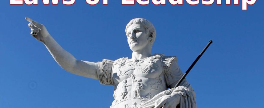 the laws of leadership