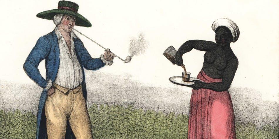 painting of a segregated society