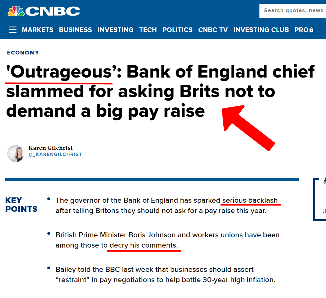 failure of transformational leadership example: andrew bailey pillored by media