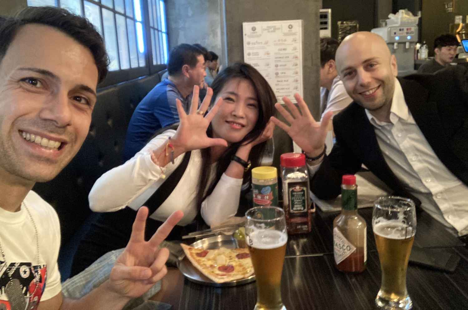 lucio friends in Korea