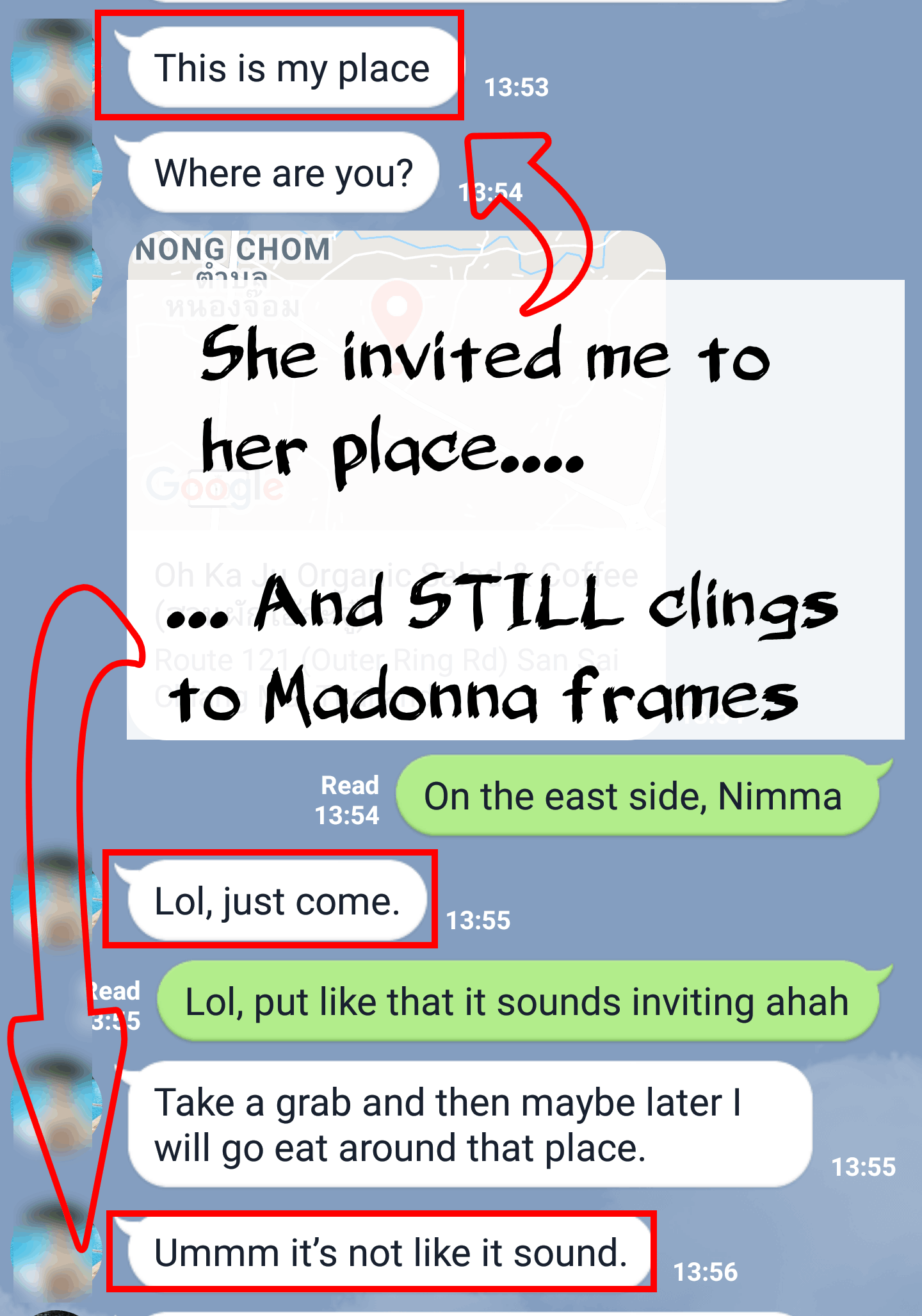 madonna-whore dichotomy from a woman's point of view, text example