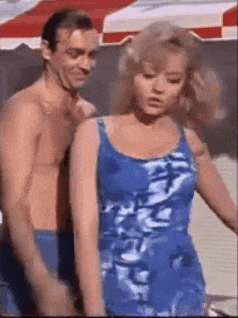 a man displays sexual confidence while also being kind to his girlfriend