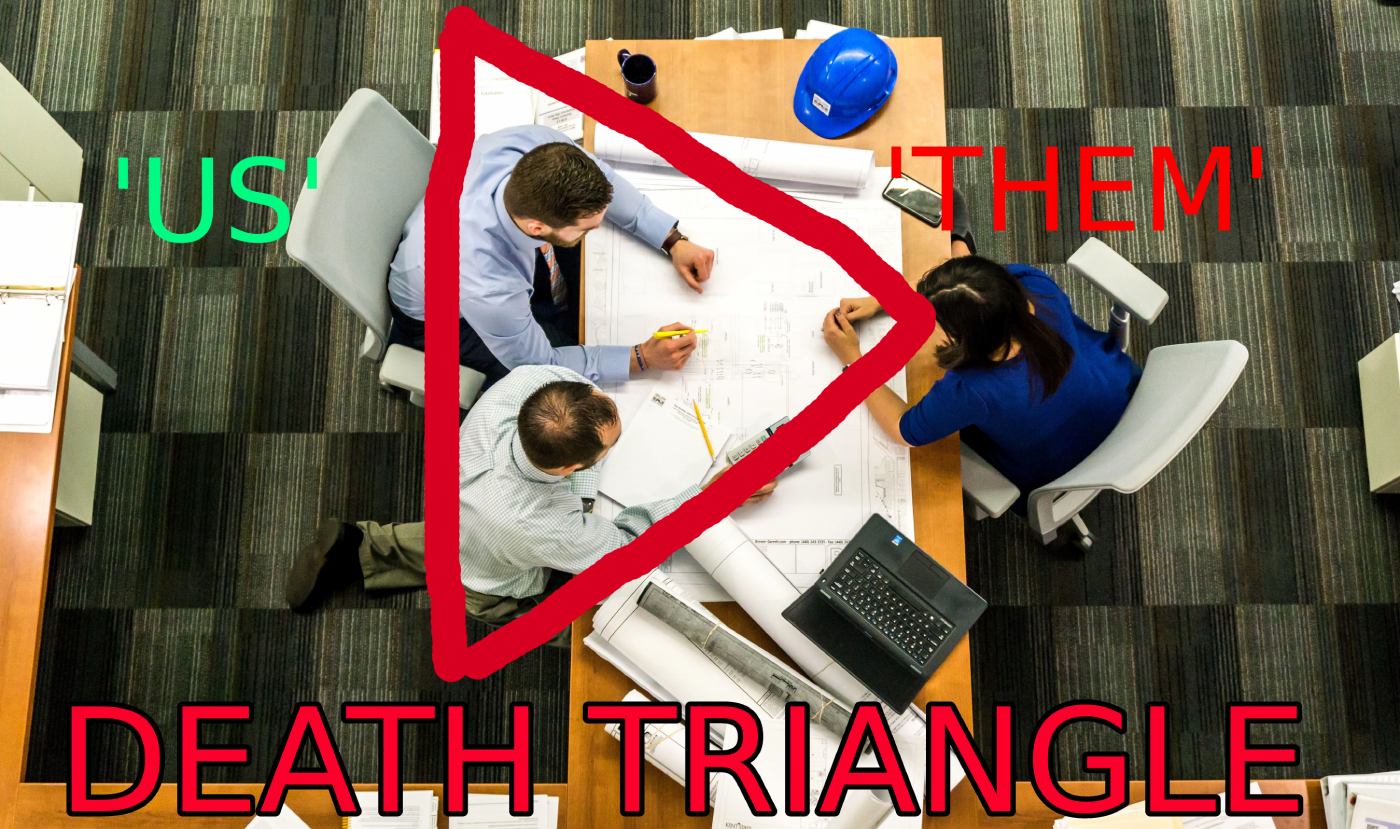bad seating position during meeting, picture with graphic and explanation