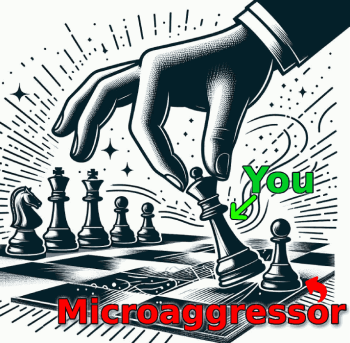 a king capture a microaggressing pawn