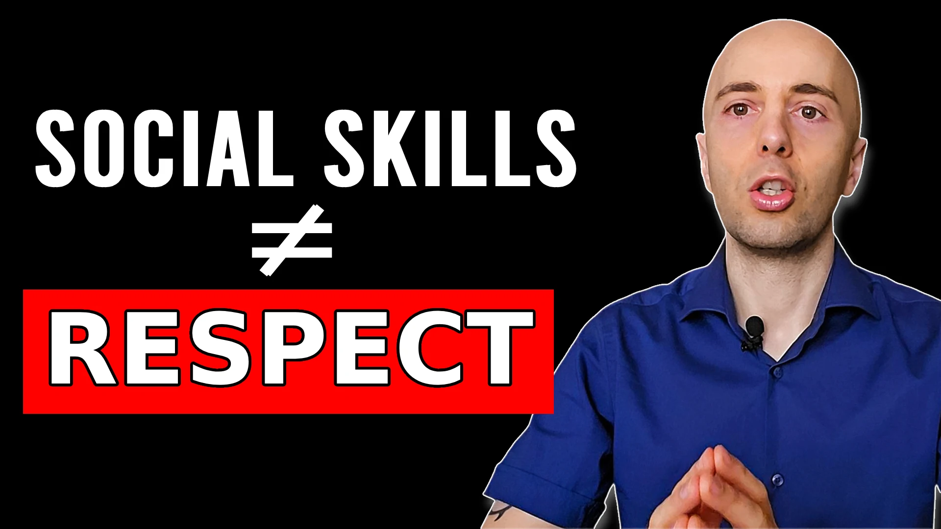 social skills is not respect